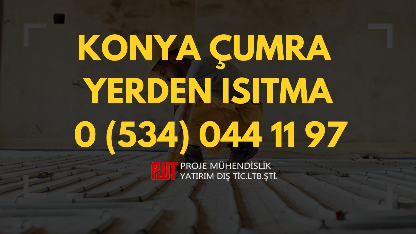 Konya Çumra Yerden Isıtma