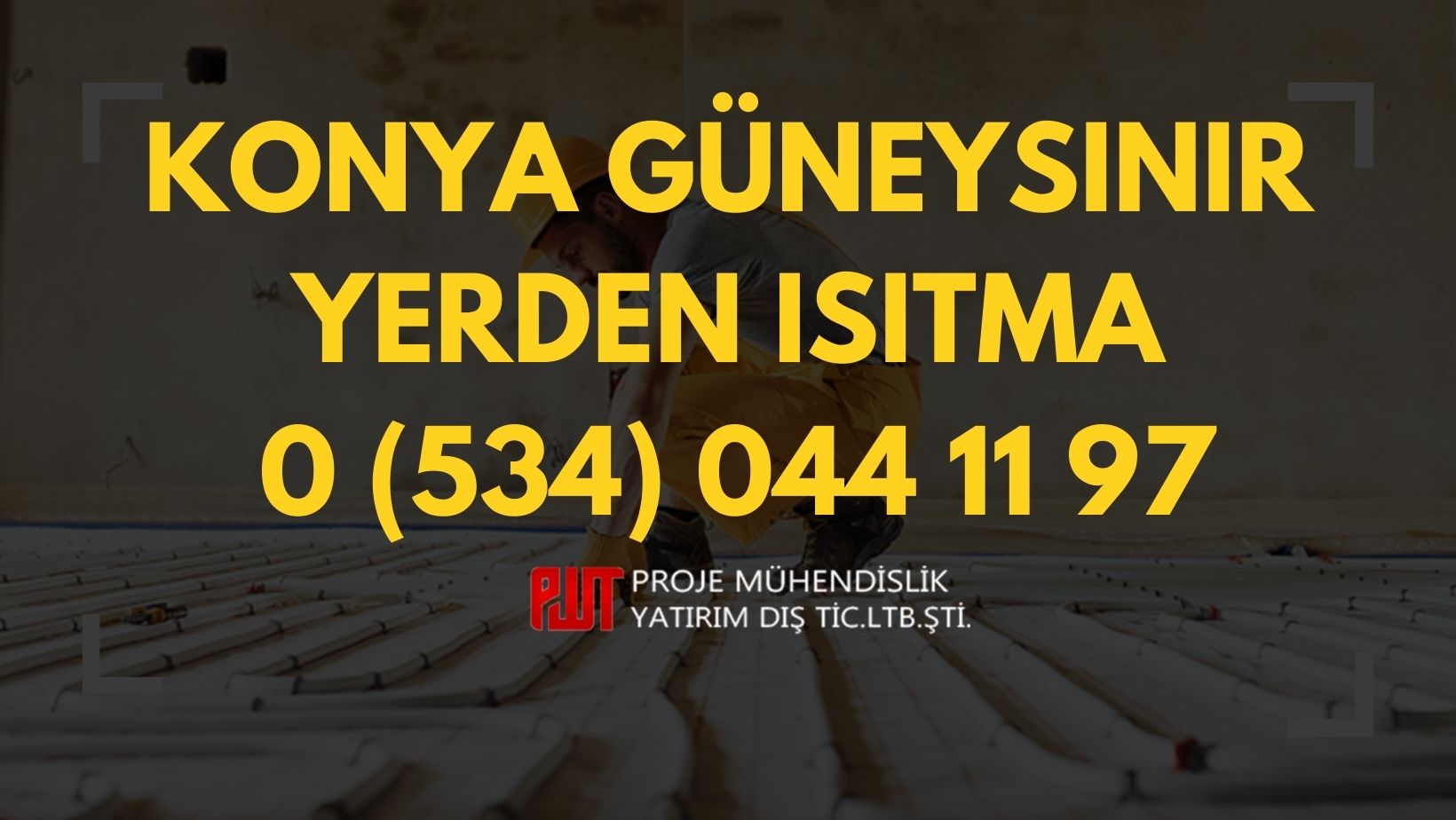 Konya Güneysınır Yerden Isıtma