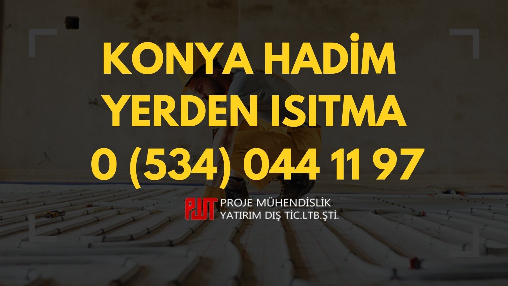Konya Hadim Yerden Isıtma