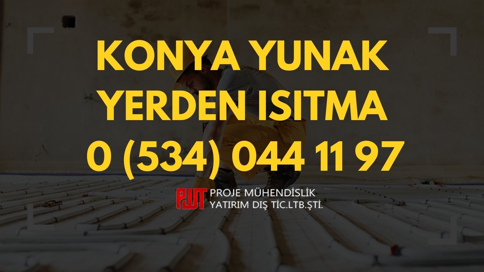 Konya Yunak Yerden Isıtma