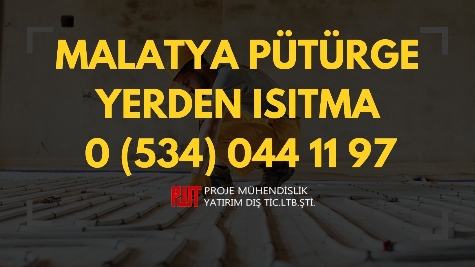 Malatya Pütürge Yerden Isıtma