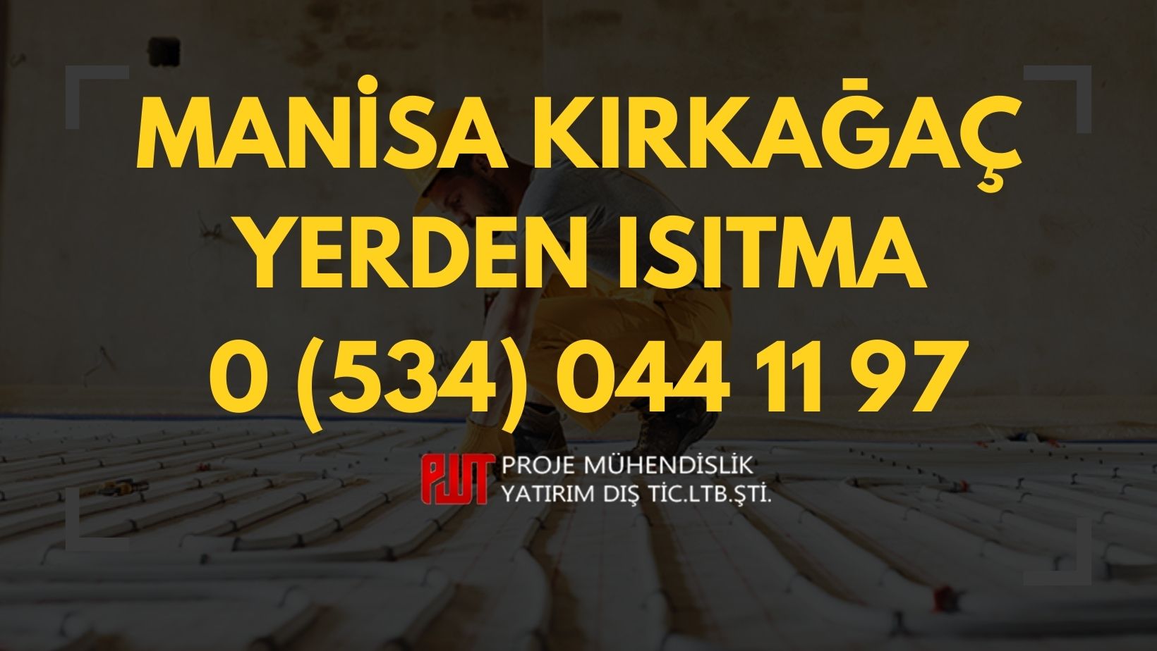 Manisa Kırkağaç Yerden Isıtma