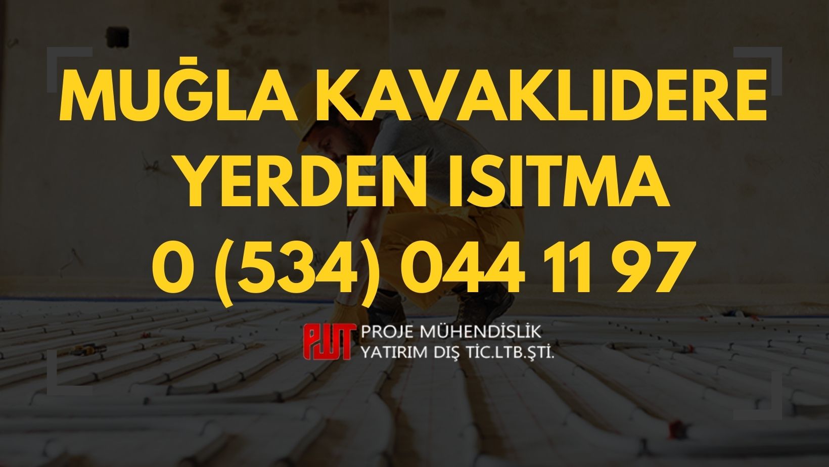 Muğla Kavaklıdere Yerden Isıtma