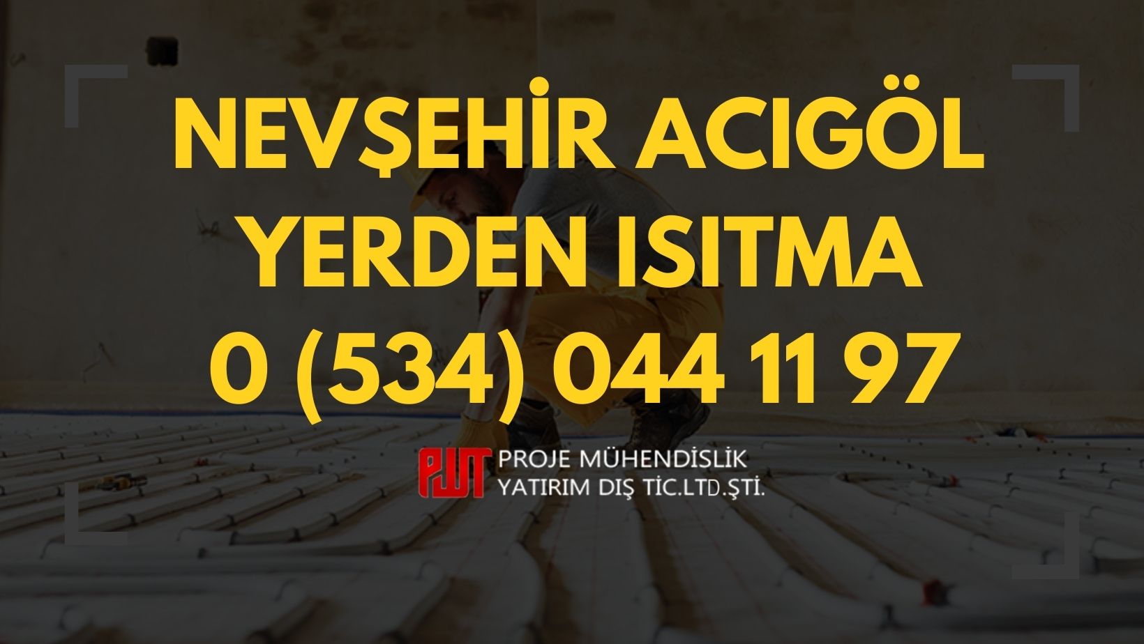Nevşehir Acıgöl Yerden Isıtma