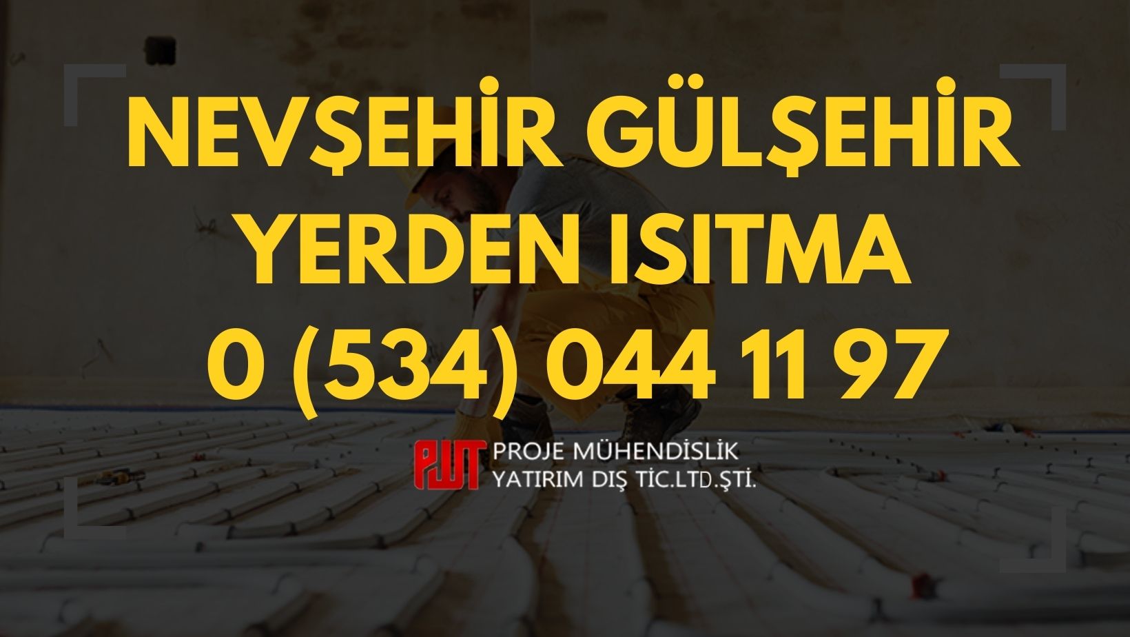 Nevşehir Gülşehir Yerden Isıtma