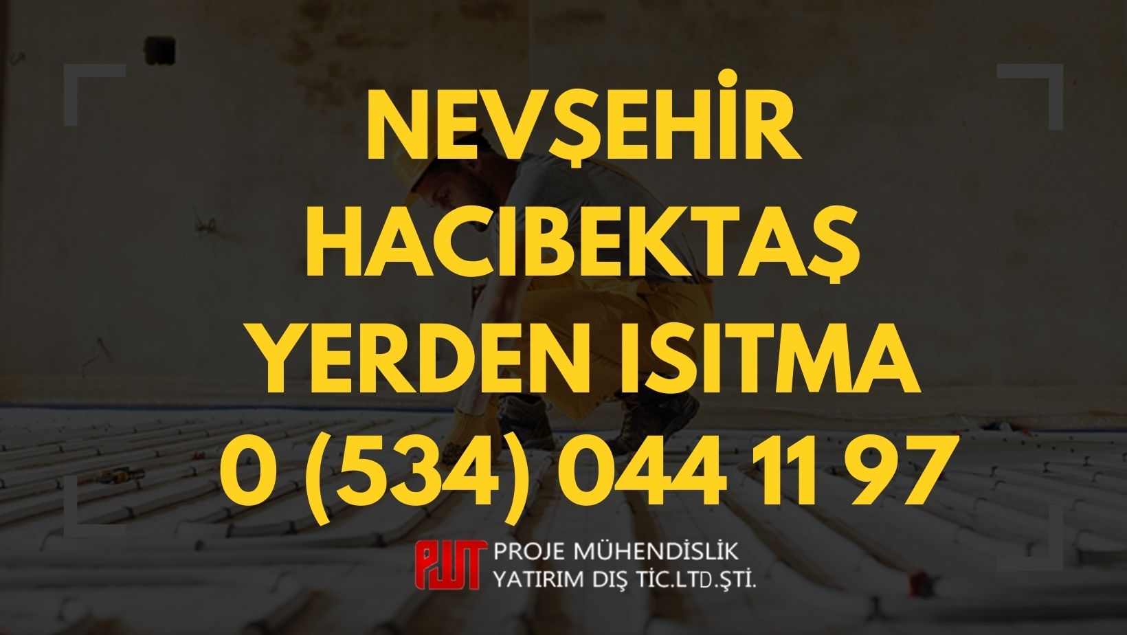 Nevşehir Hacıbektaş Yerden Isıtma