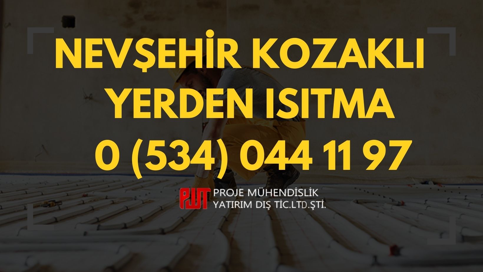 Nevşehir Kozaklı Yerden Isıtma