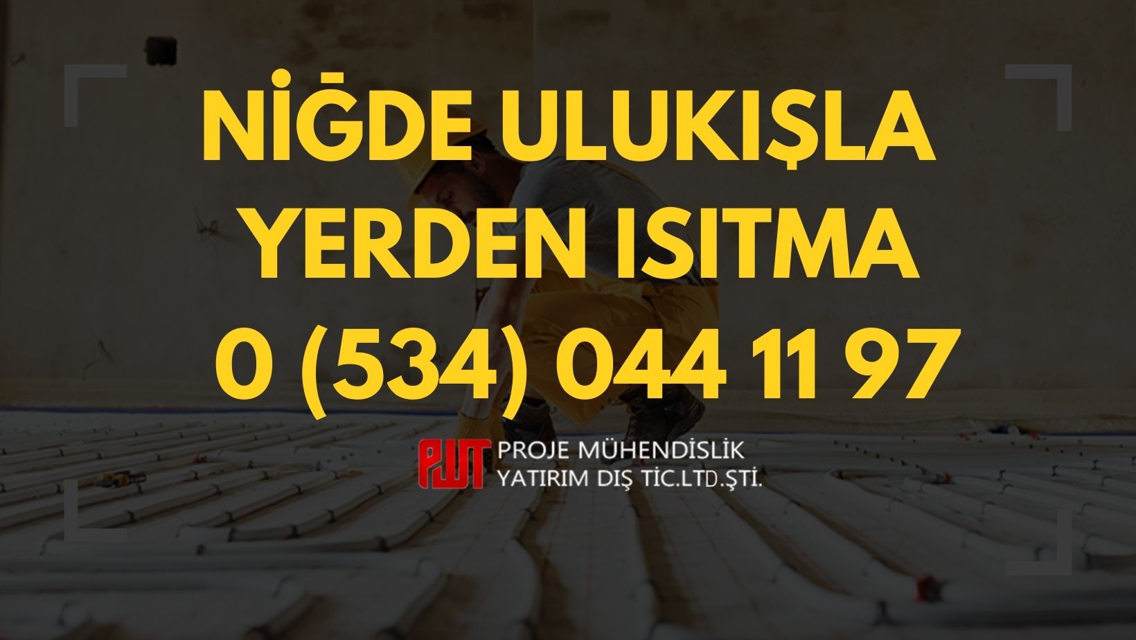 Niğde Ulukışla Yerden Isıtma