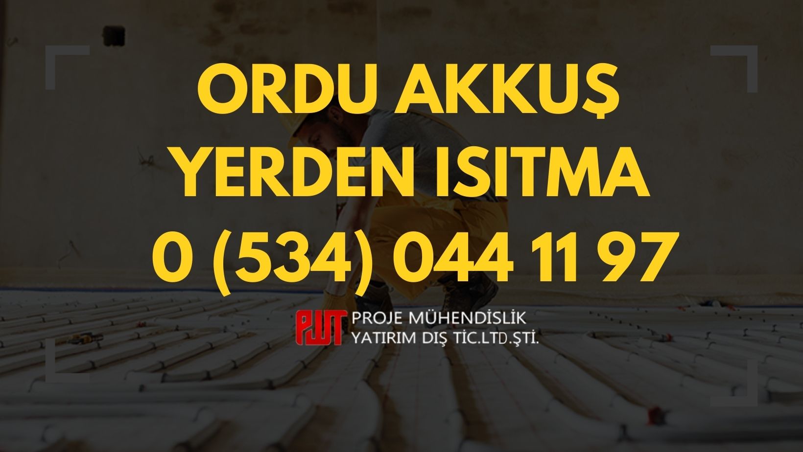 Ordu Akkuş Yerden Isıtma