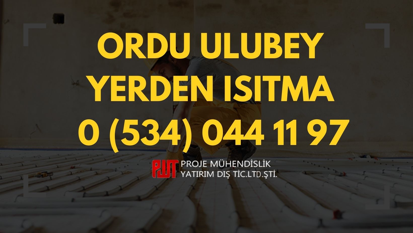 Ordu Ulubey Yerden Isıtma