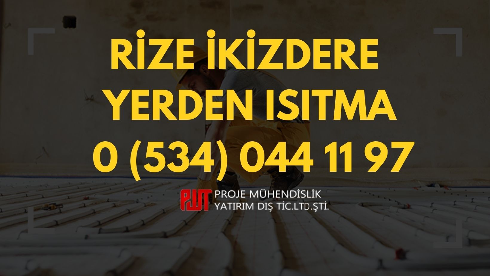 Rize İkizdere Yerden Isıtma