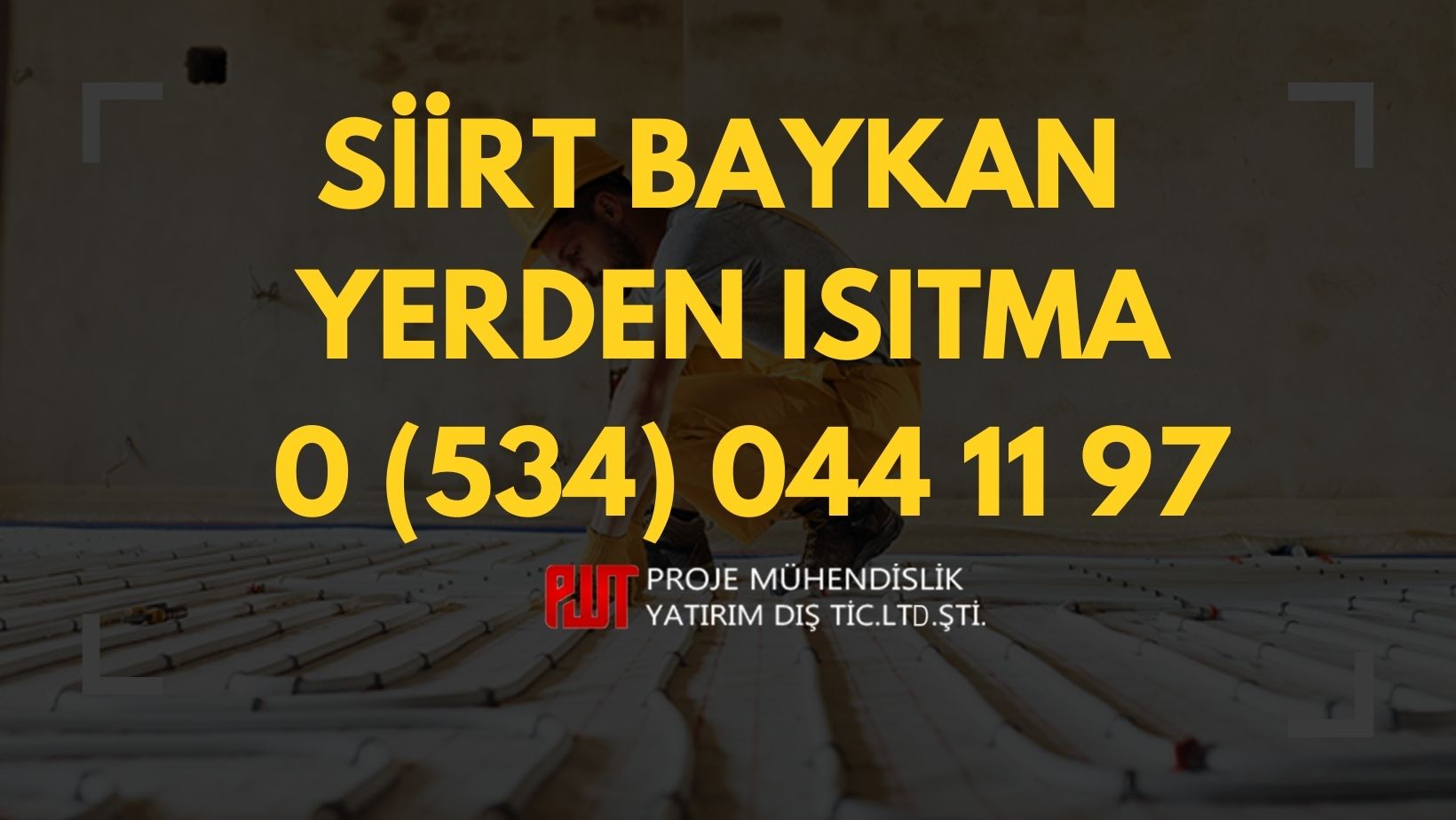Siirt Baykan Yerden Isıtma