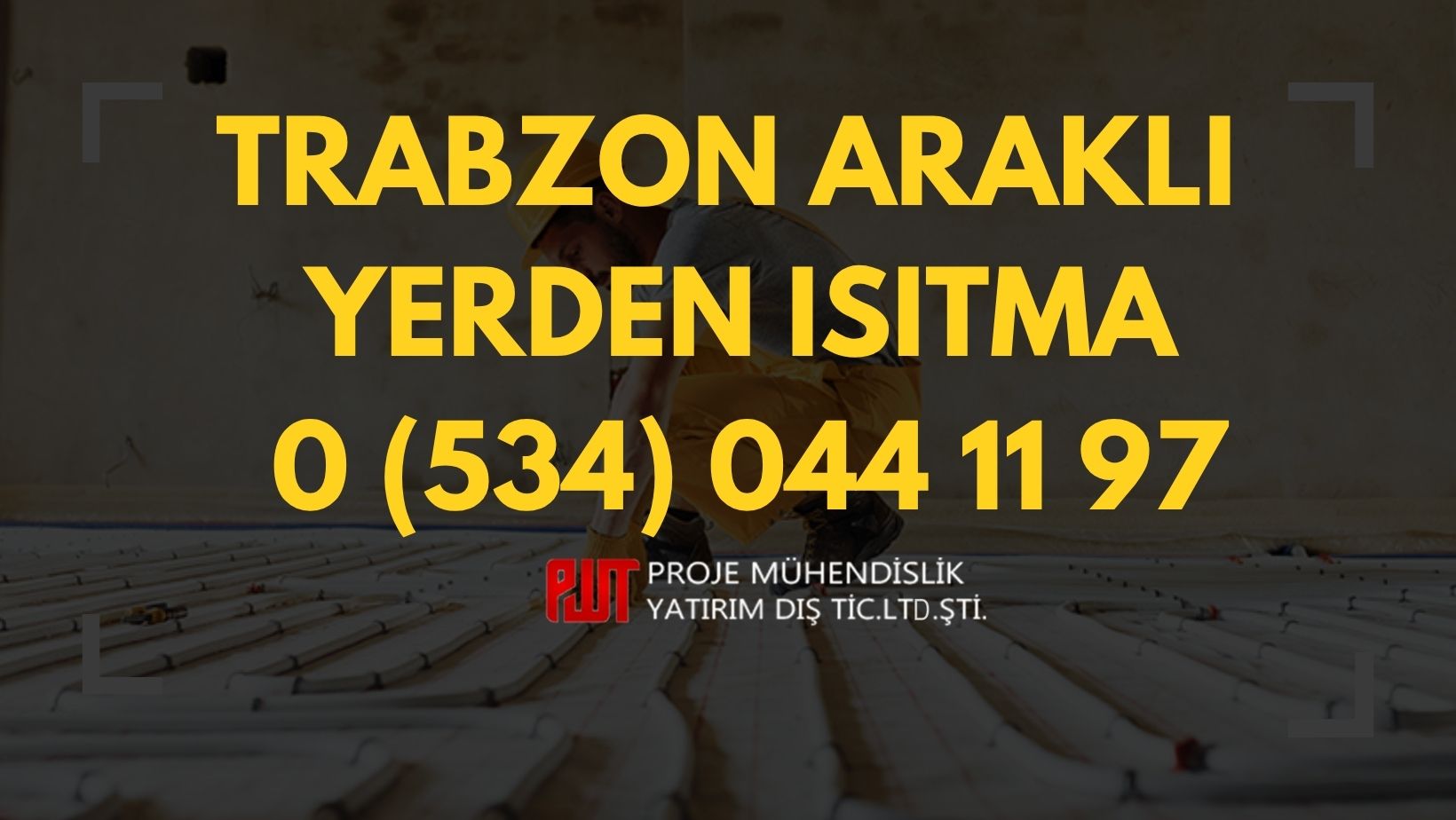 Trabzon Araklı Yerden Isıtma
