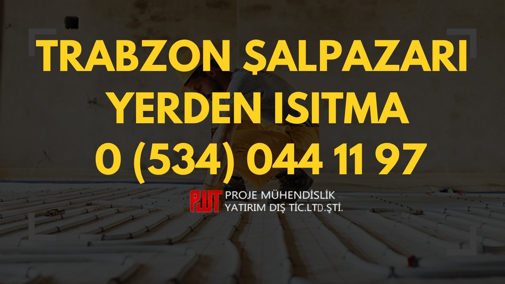 Trabzon Şalpazarı Yerden Isıtma