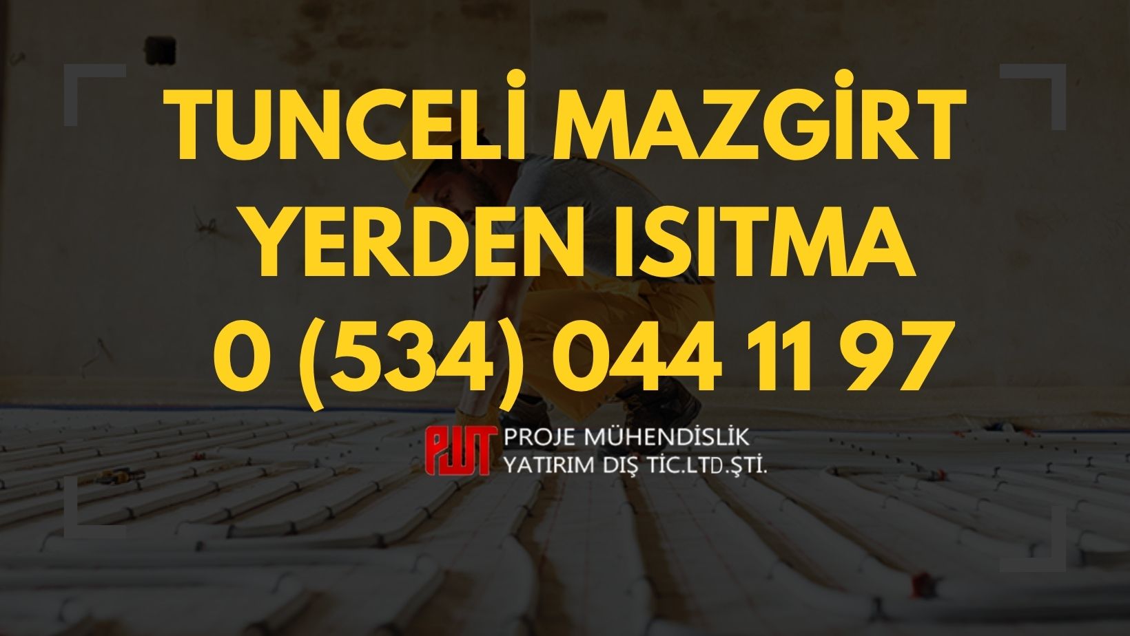 Tunceli Mazgirt Yerden Isıtma