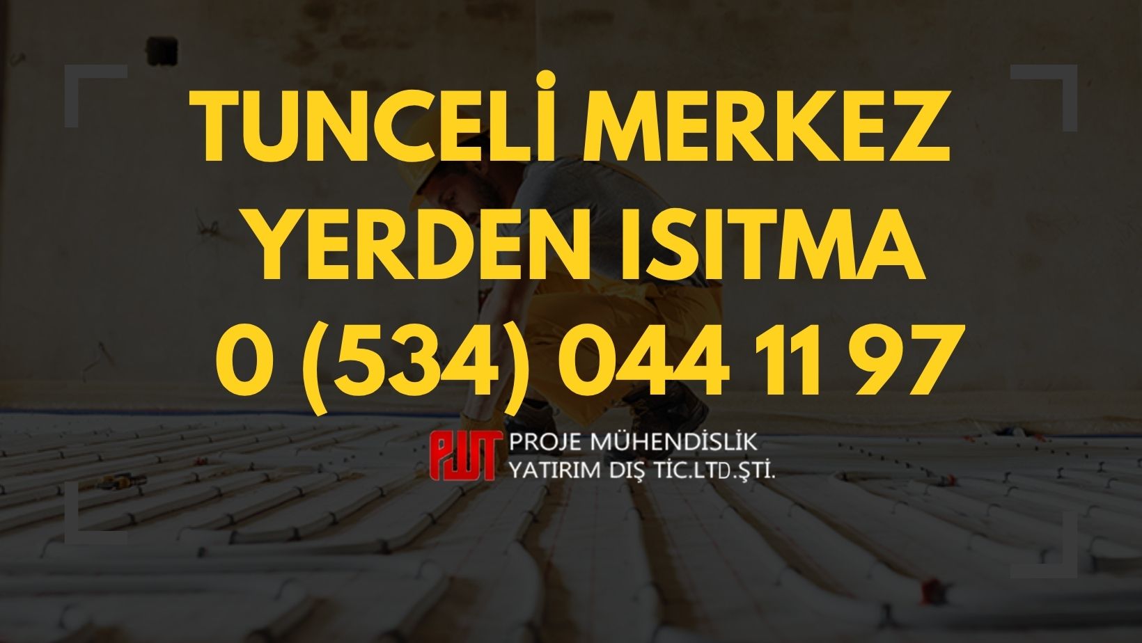 Tunceli Merkez Yerden Isıtma