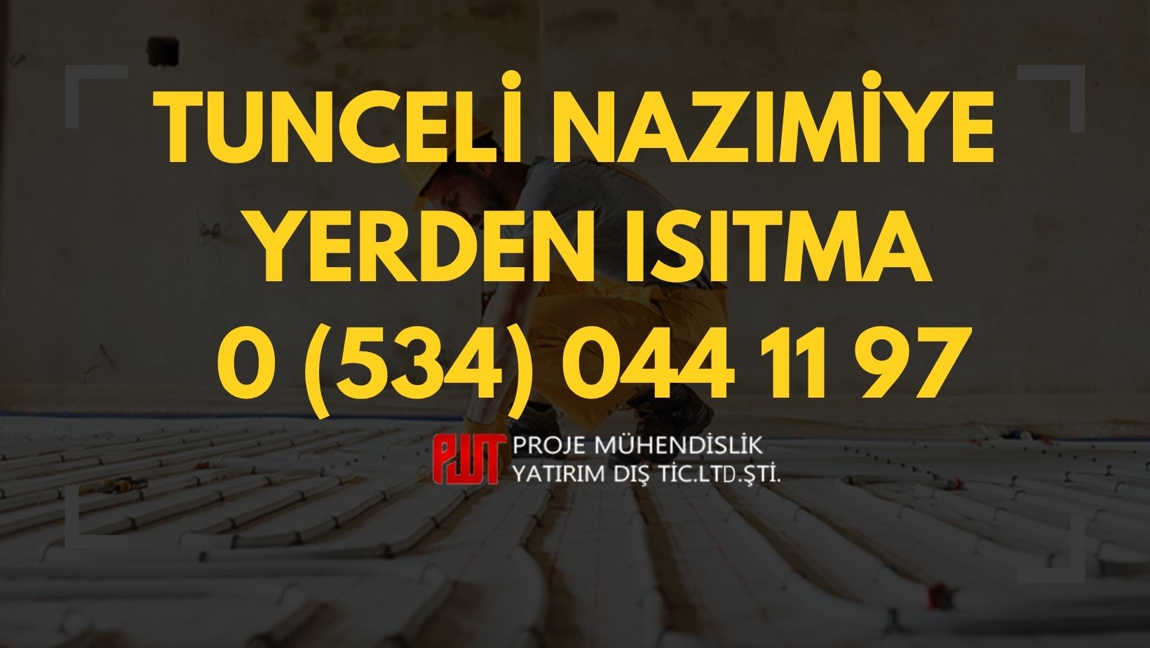 Tunceli Nazımiye Yerden Isıtma
