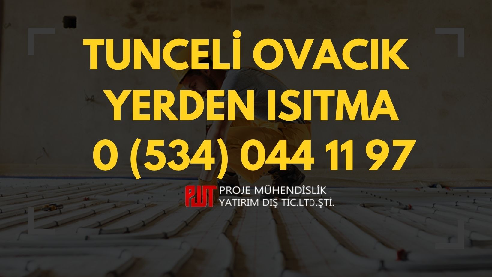 Tunceli Ovacık Yerden Isıtma