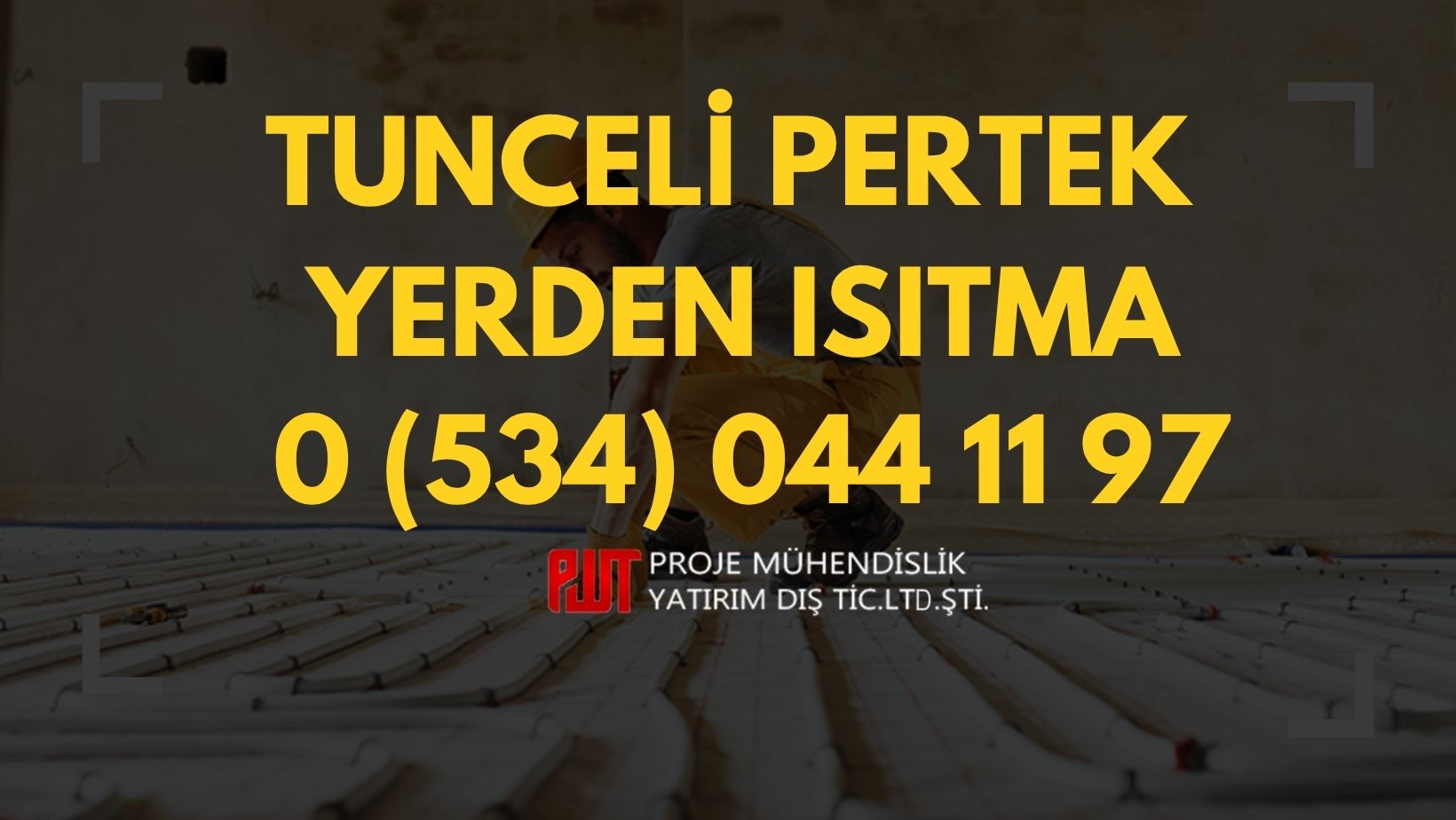 Tunceli Pertek Yerden Isıtma