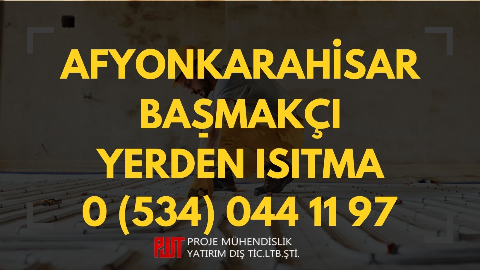 Afyonkarahisar Başmakçı Yerden Isıtma
