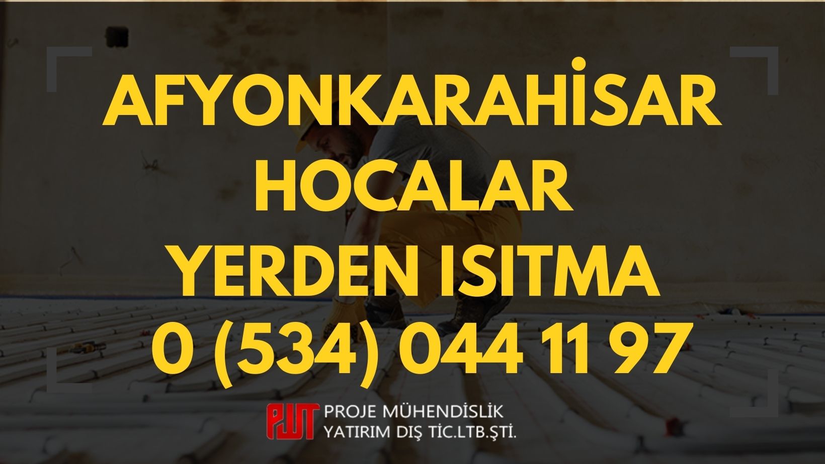 Afyonkarahisar Hocalar Yerden Isıtma
