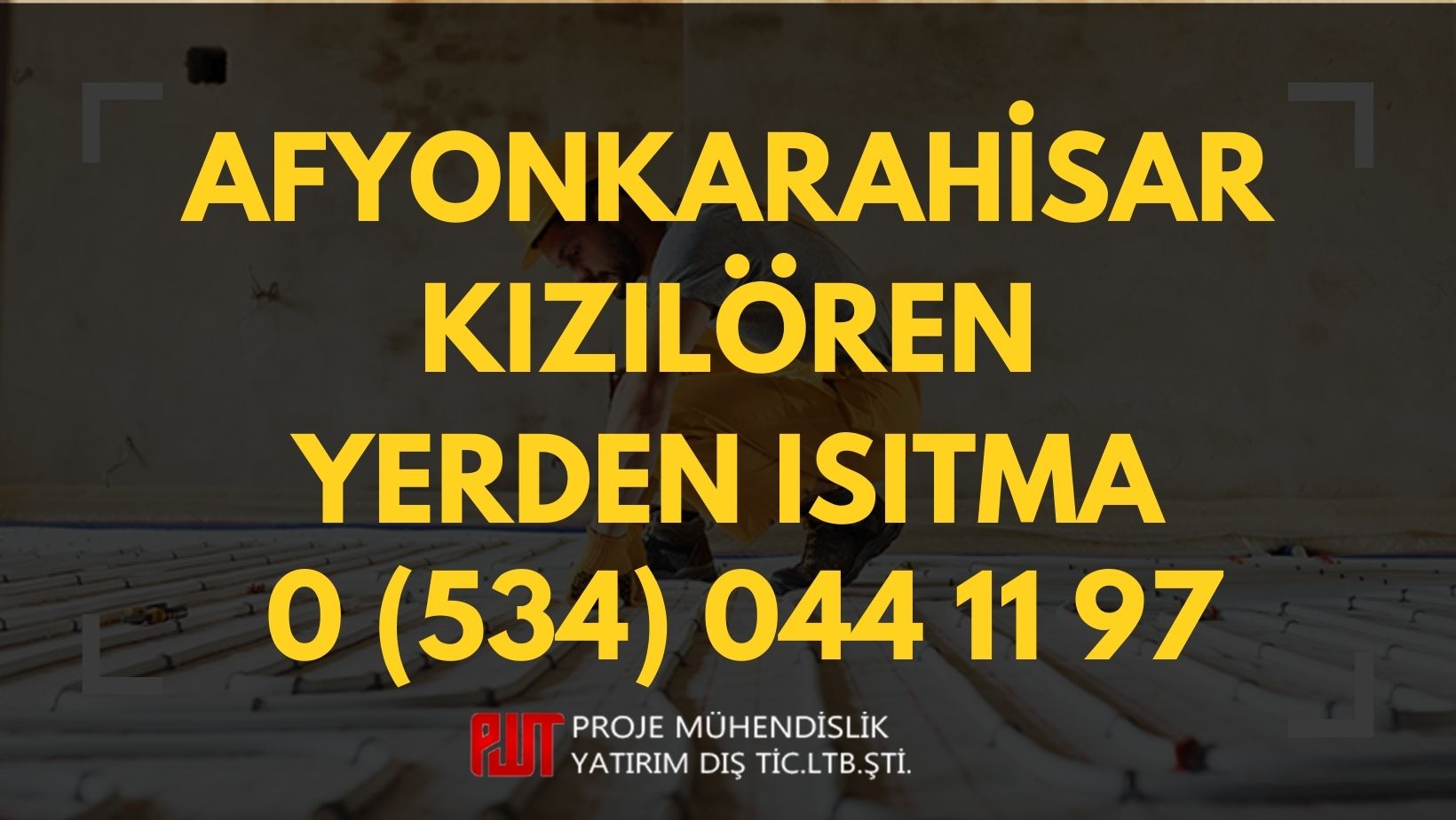 Afyonkarahisar Kızılören Yerden Isıtma