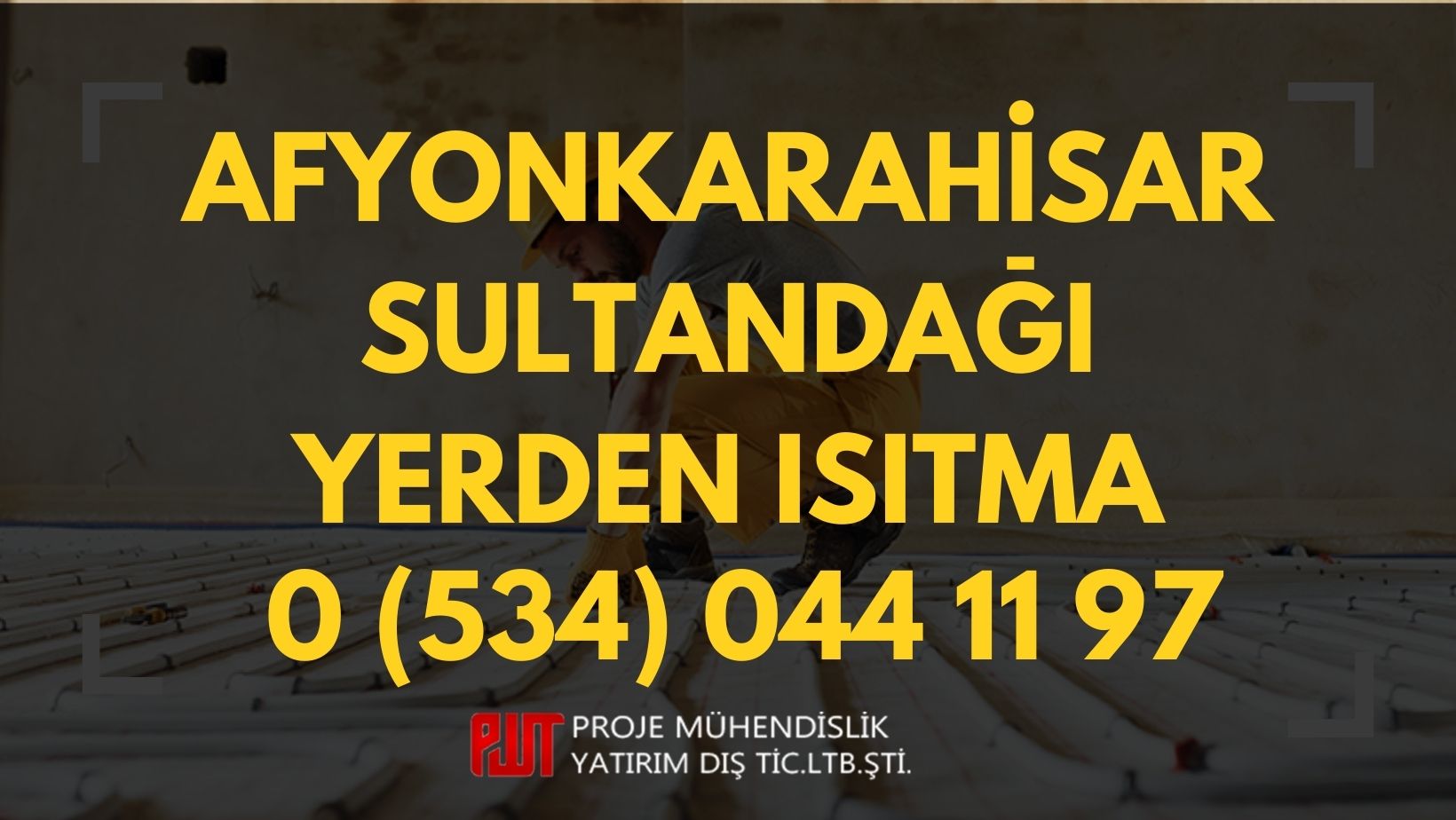 Afyonkarahisar Sultandağı Yerden Isıtma