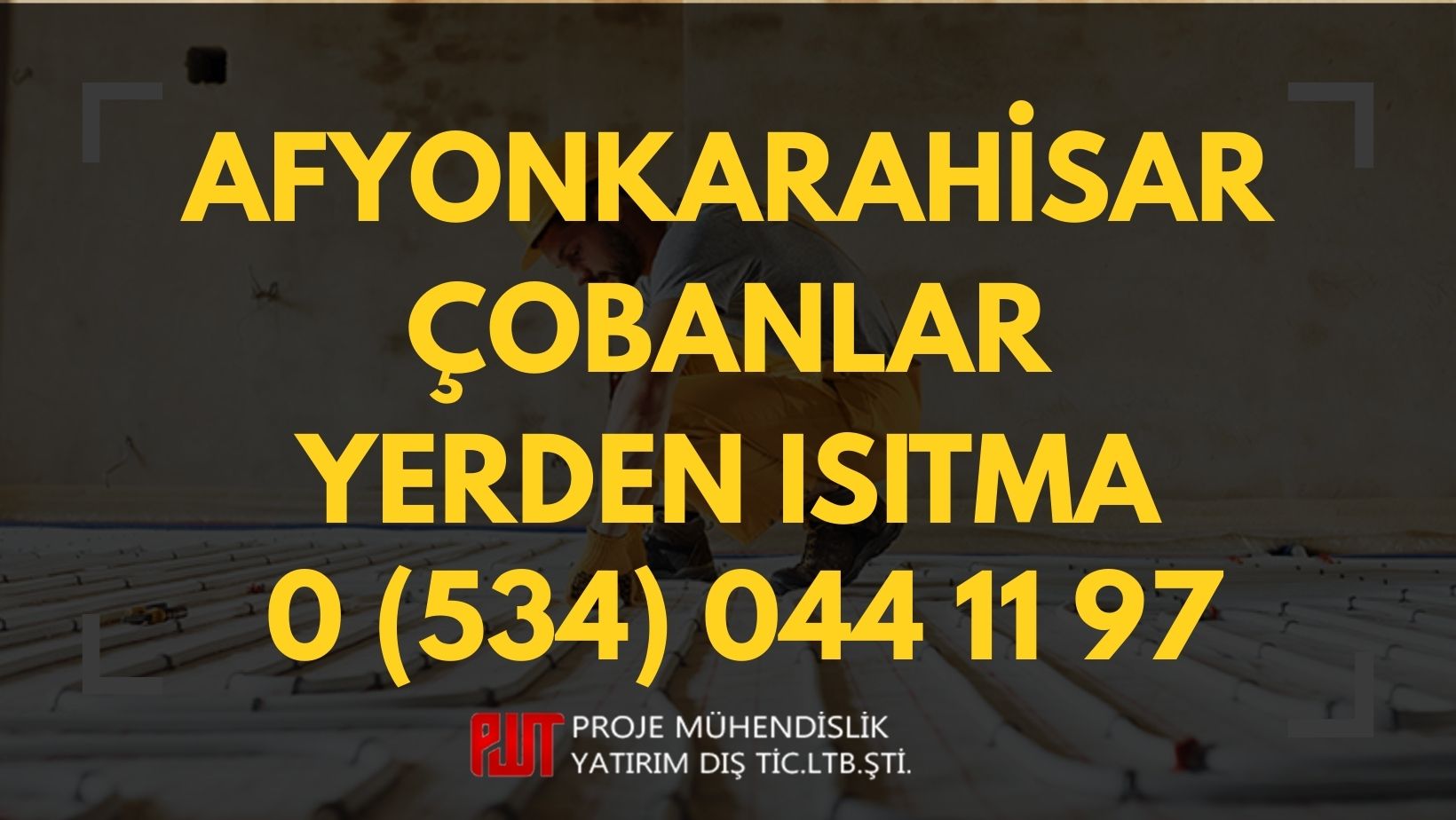 Afyonkarahisar Çobanlar Yerden Isıtma