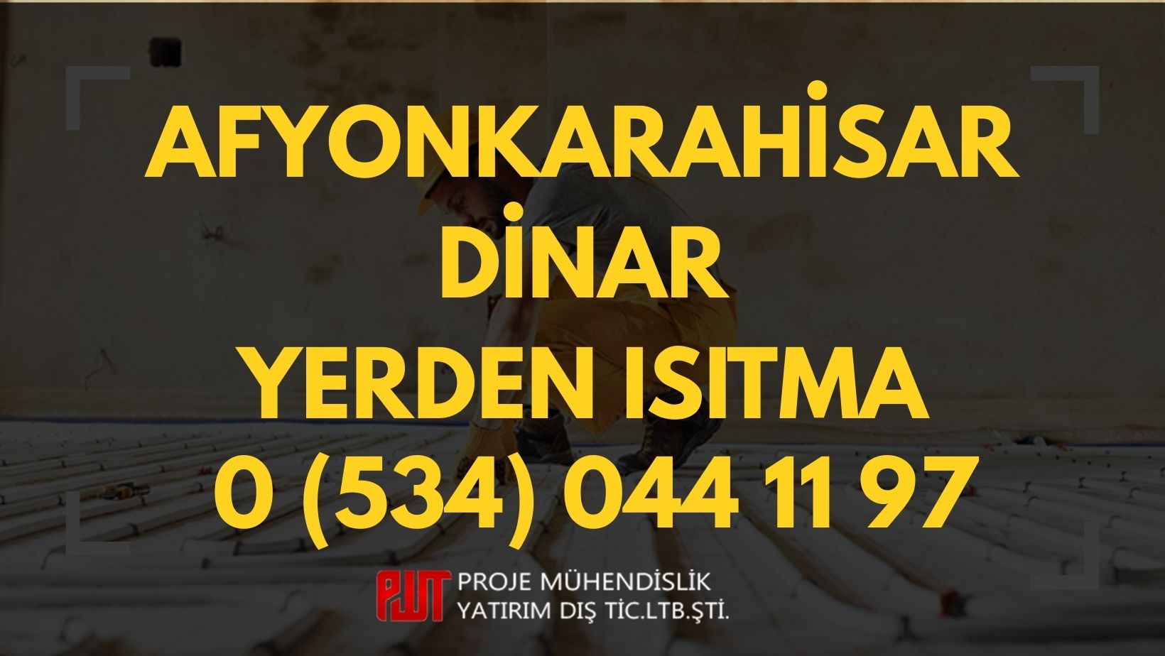 Afyonkarahisar Dinar Yerden Isıtma
