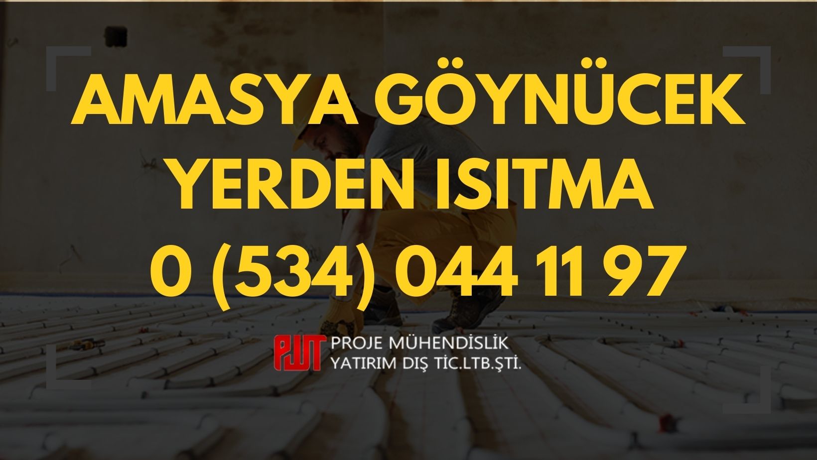 Amasya Göynücek Yerden Isıtma