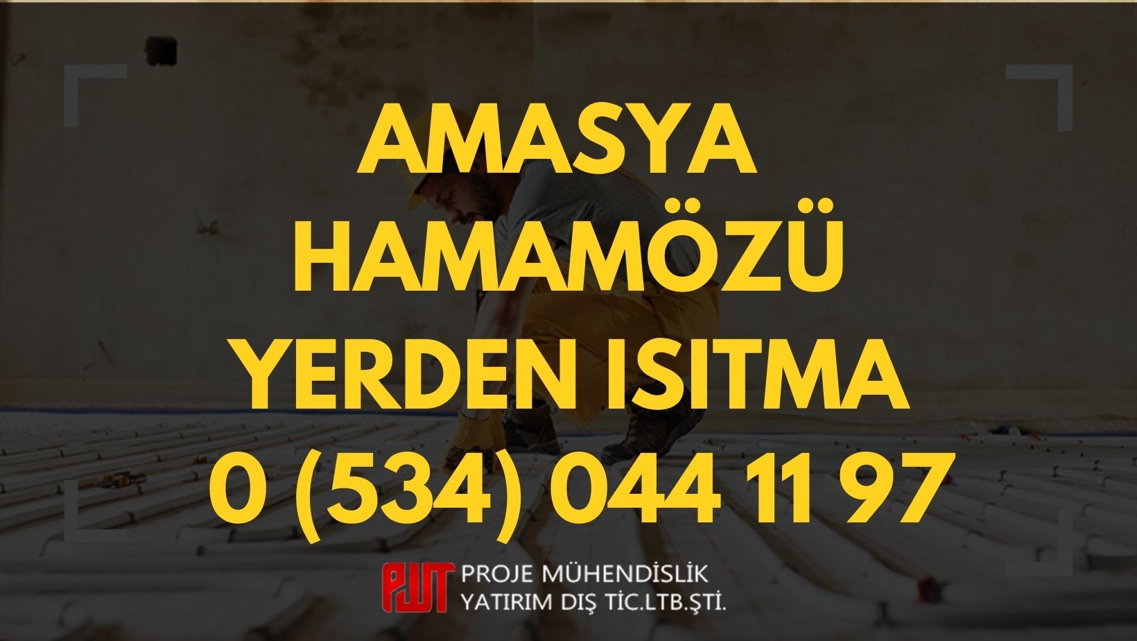 Amasya Hamamözü Yerden Isıtma
