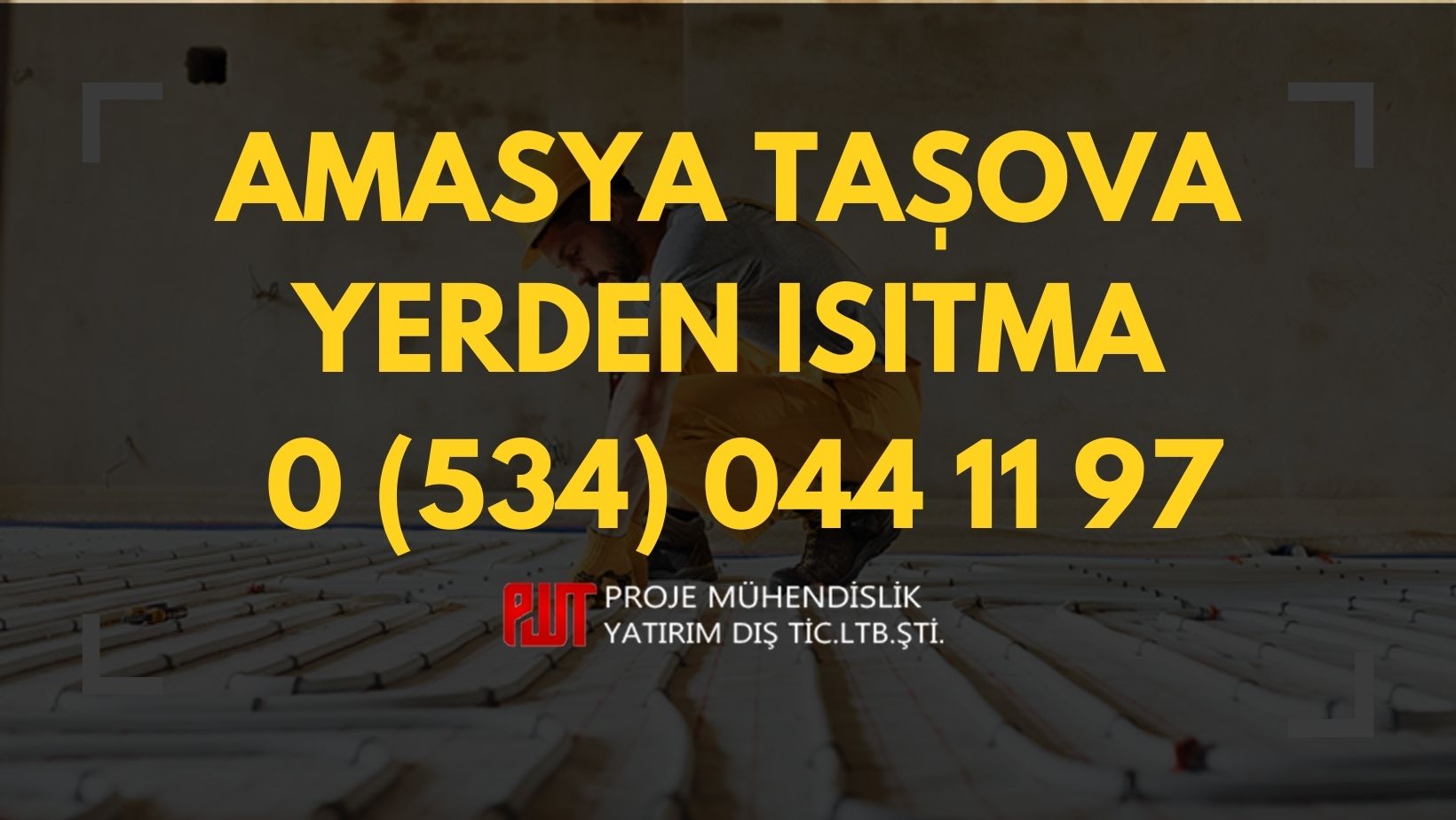 Amasya Taşova Yerden Isıtma