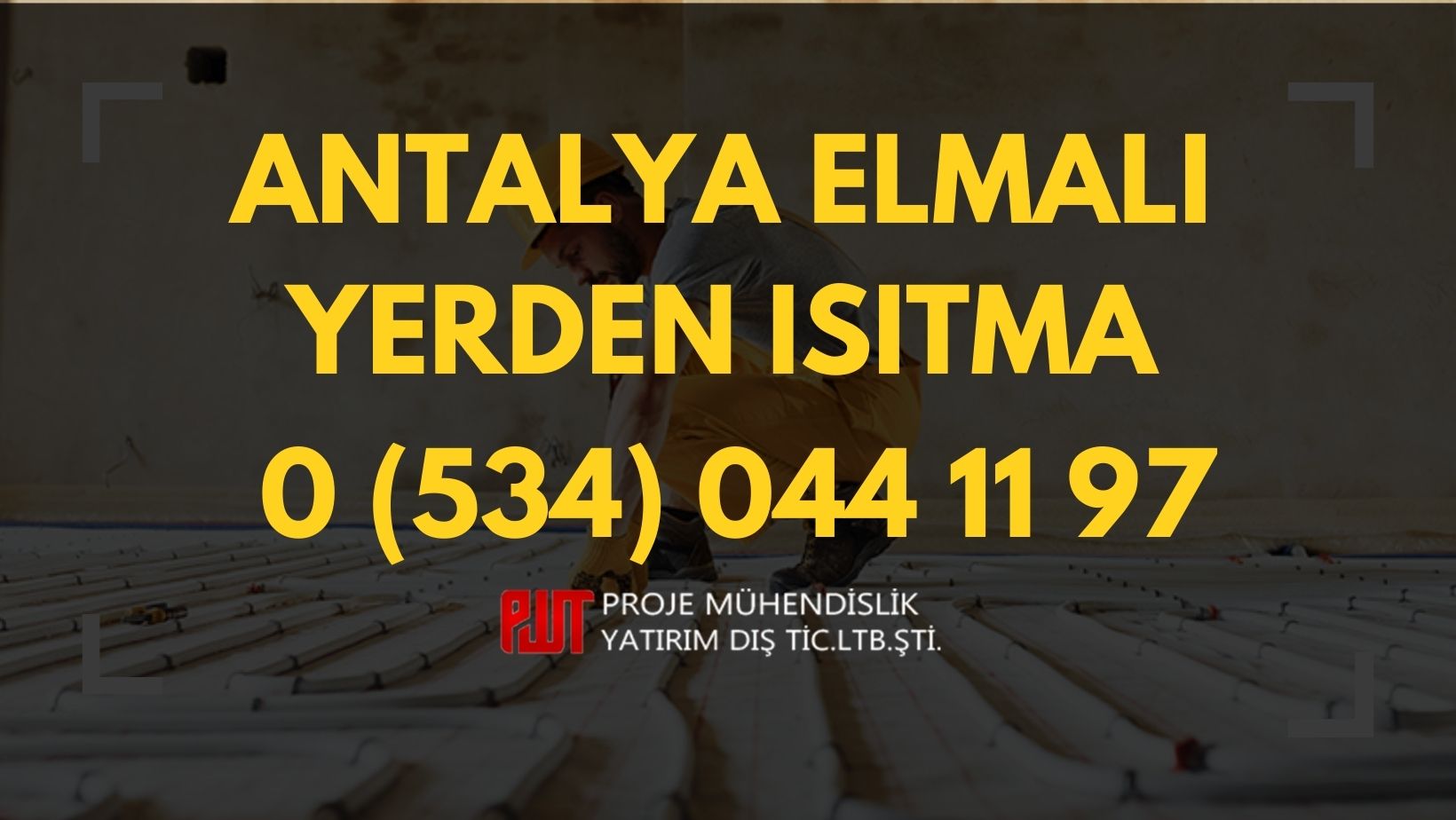Antalya Elmalı Yerden Isıtma