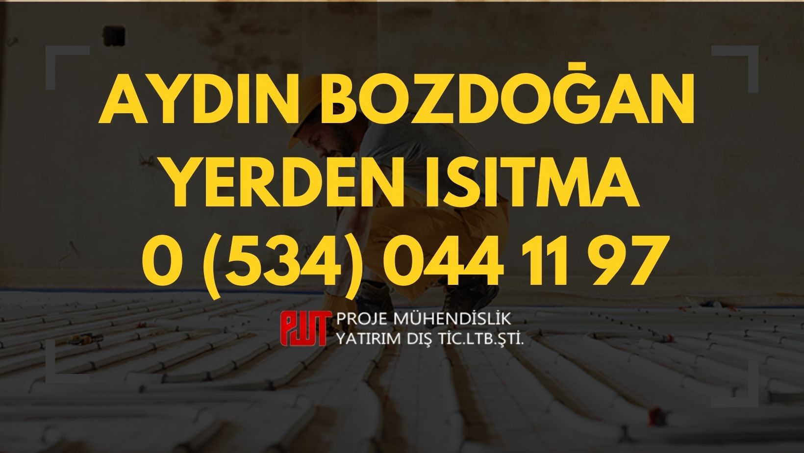 Aydın Bozdoğan Yerden Isıtma