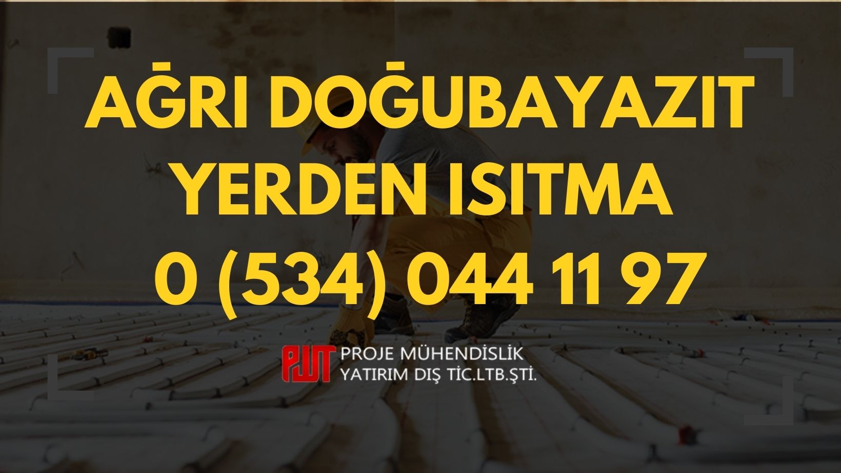Ağrı Doğubayazıt Yerden Isıtma