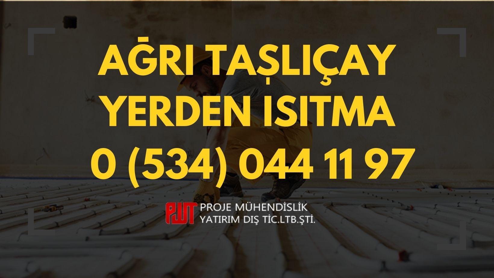 Ağrı Taşlıçay Yerden Isıtma