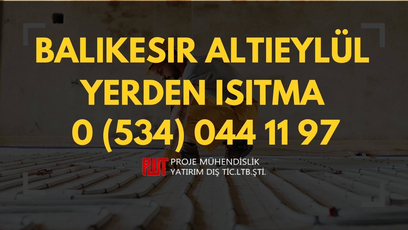 Balıkesir Altıeylül Yerden Isıtma