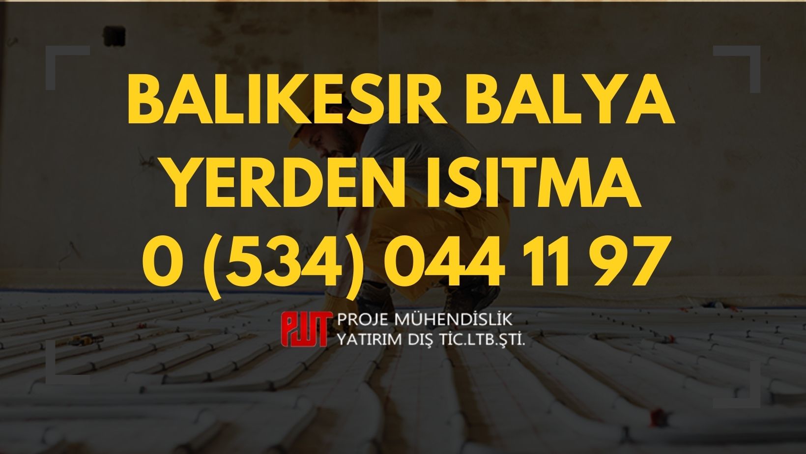 Balıkesir Balya Yerden Isıtma