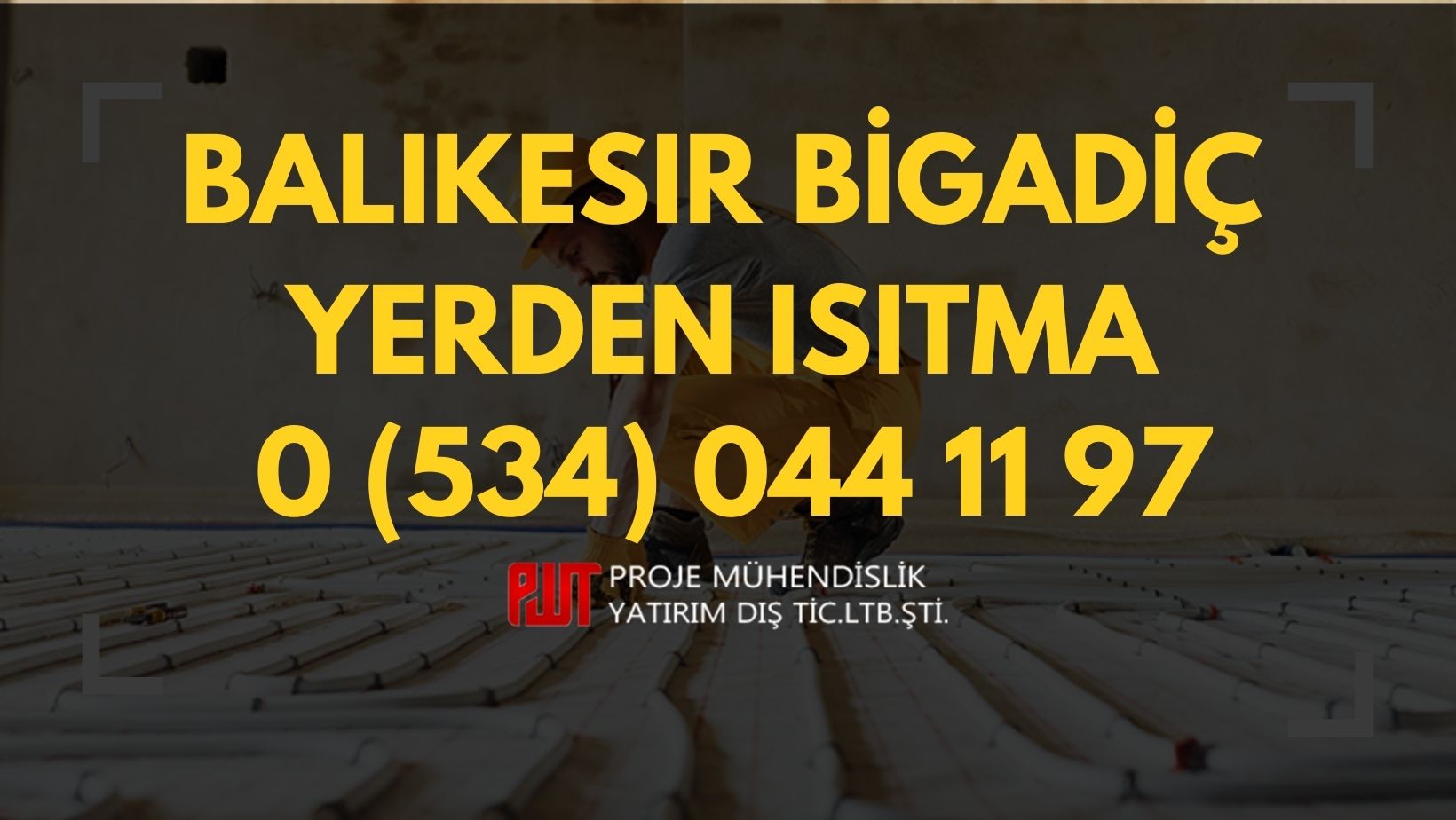 Balıkesir Bigadiç Yerden Isıtma