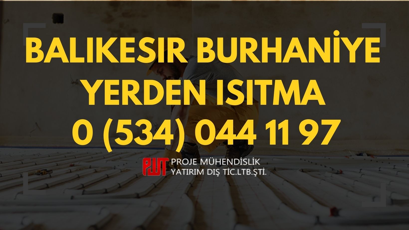 Balıkesir Burhaniye Yerden Isıtma