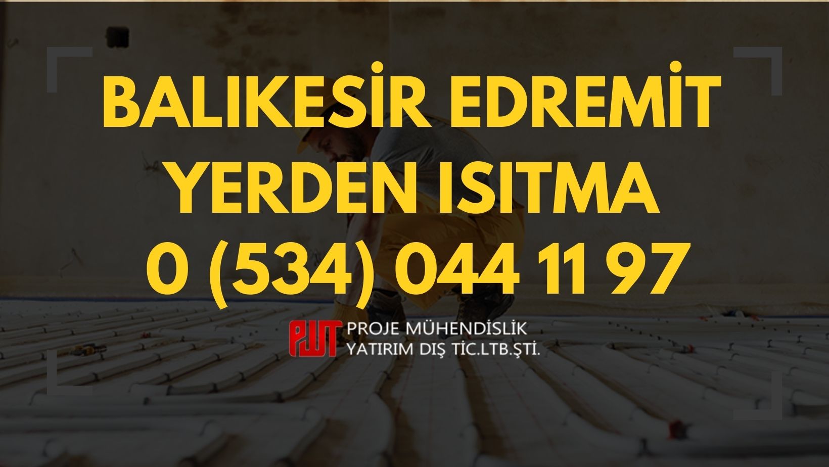 Balıkesir Erdemit Yerden Isıtma