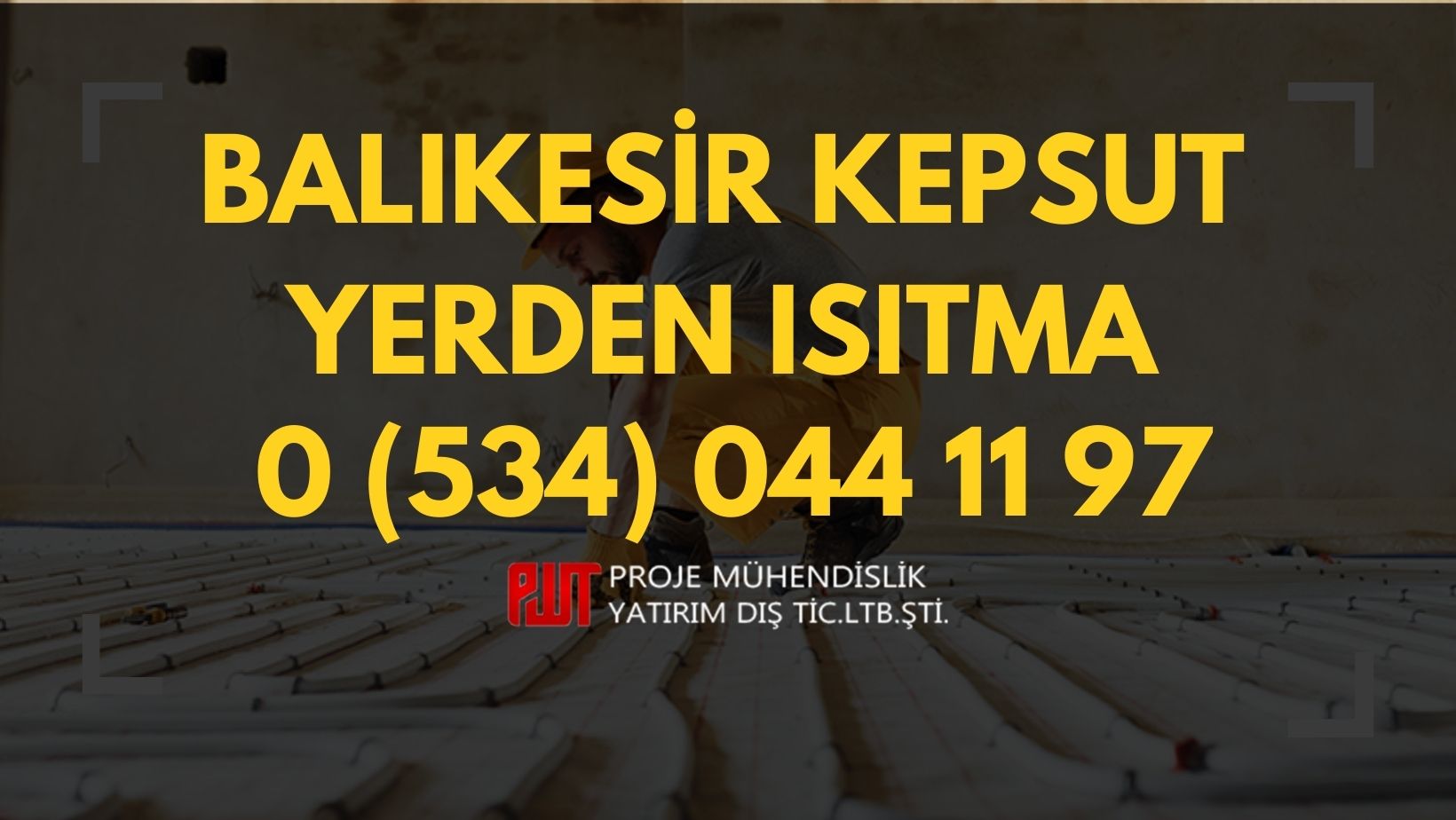 Balıkesir Kepsut Yerden Isıtma