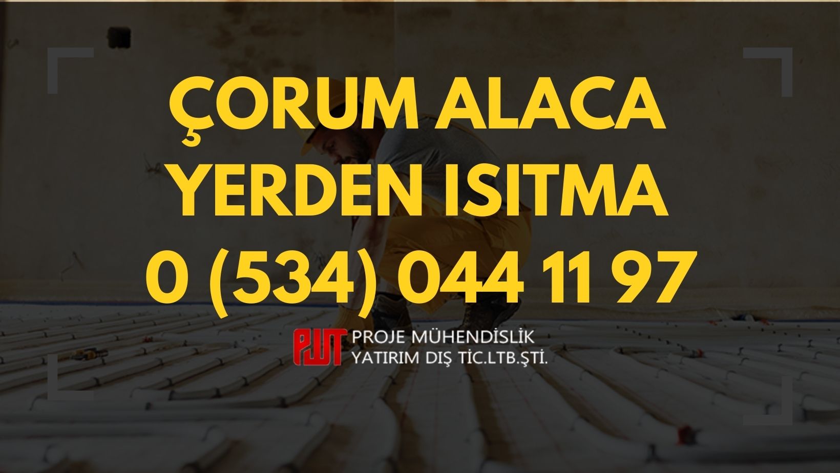 Çorum Alaca Yerden Isıtma