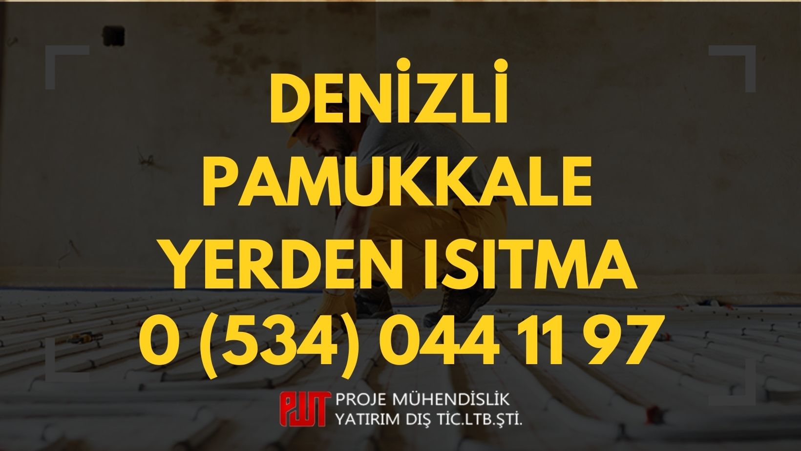 Denizli Pamukkale Yerden Isıtma