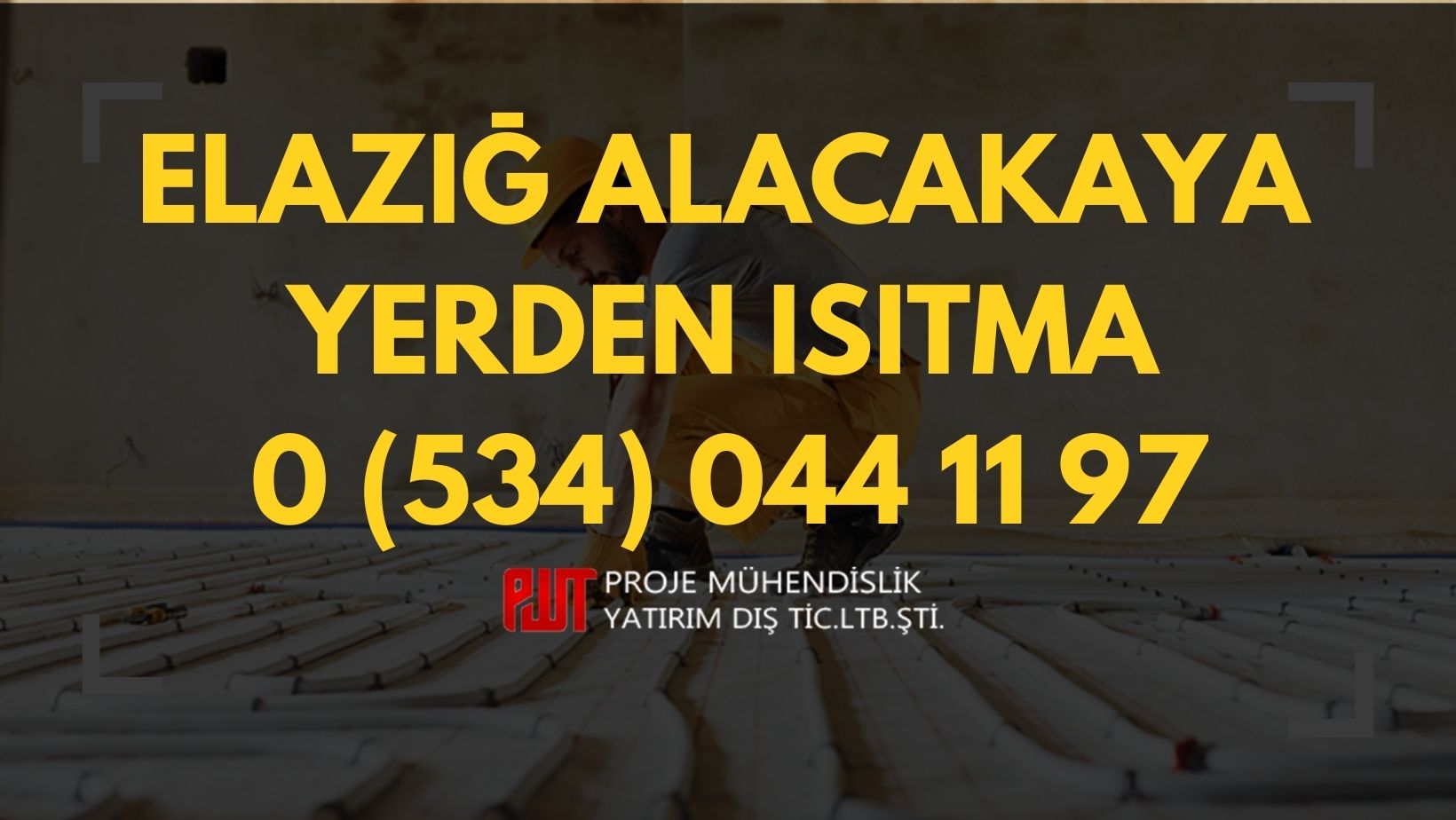 Elazığ Alacakaya Yerden Isıtma