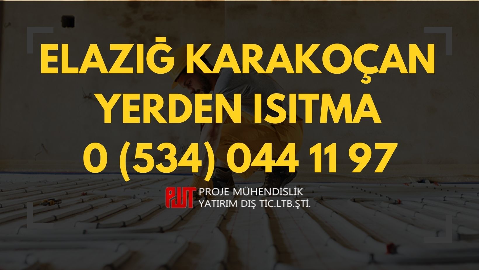 Elazığ Karakoçan Yerden Isıtma