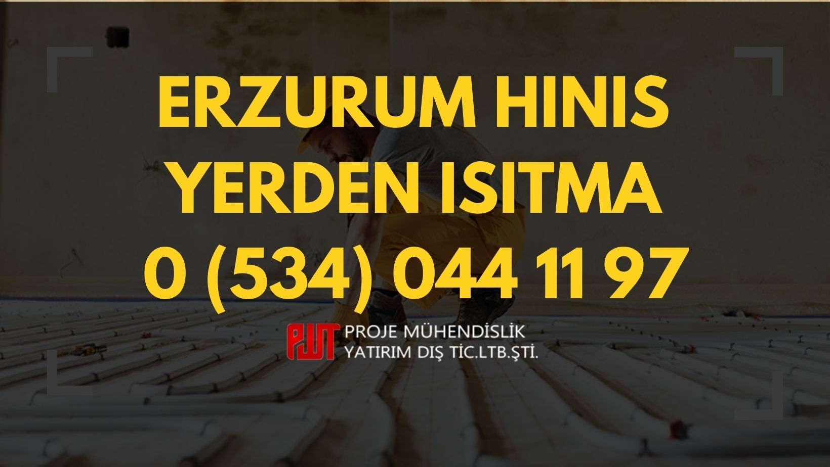 Erzurum Hınıs Yerden Isıtma