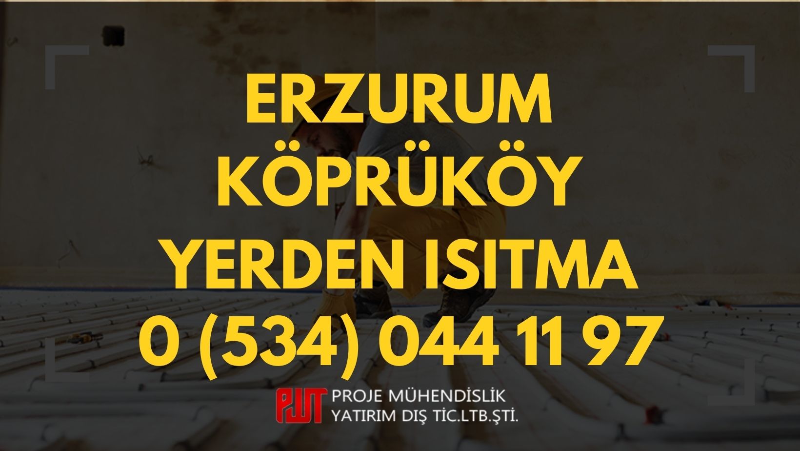 Erzurum Köprüköy Yerden Isıtma