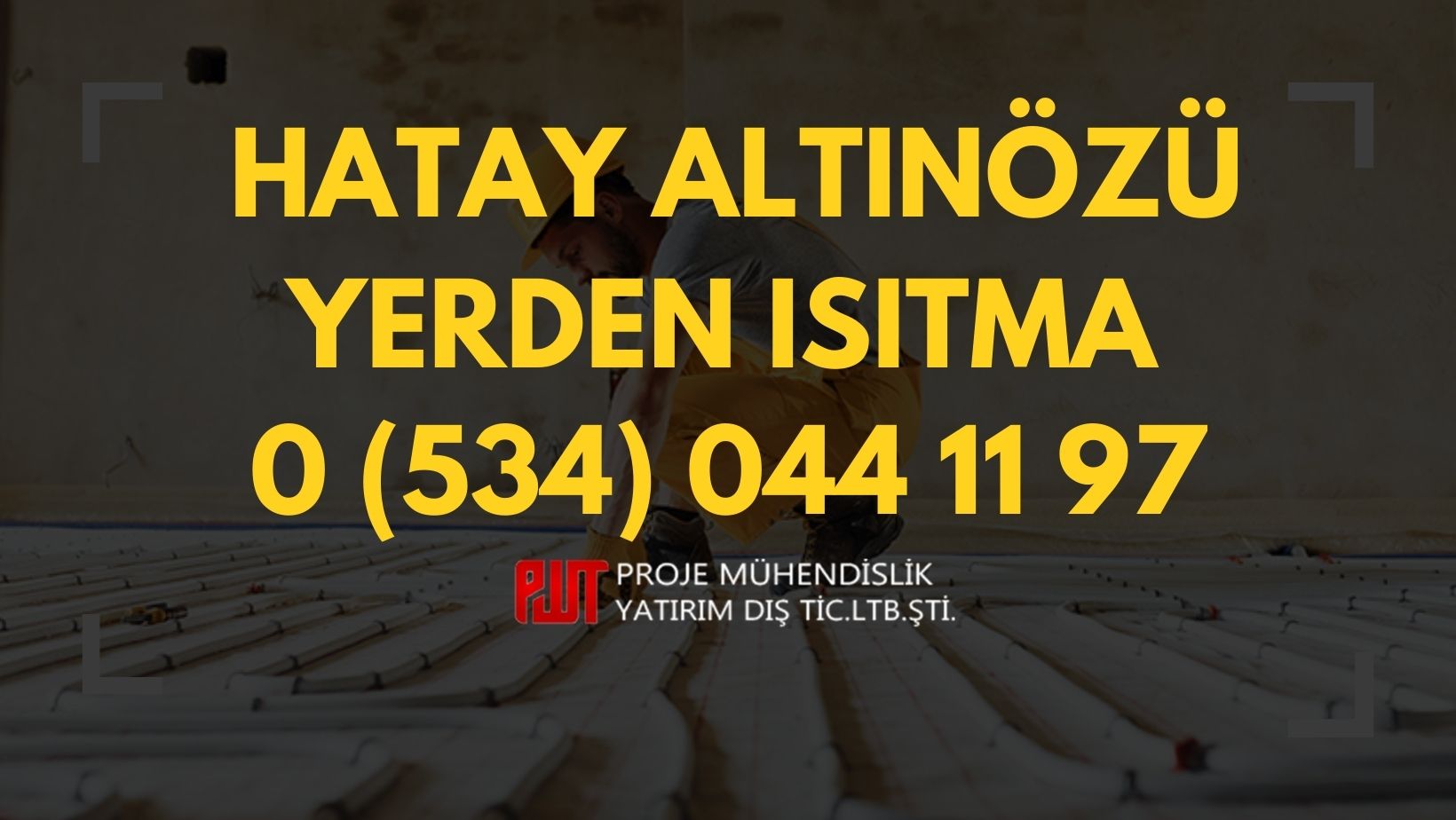 Hatay Altınözü Yerden Isıtma