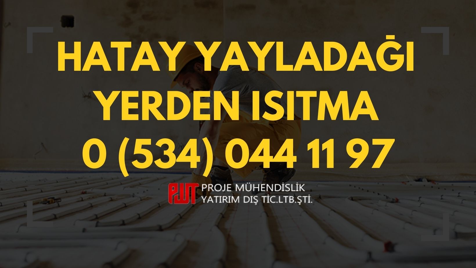 Hatay Yayladağı Yerden Isıtma